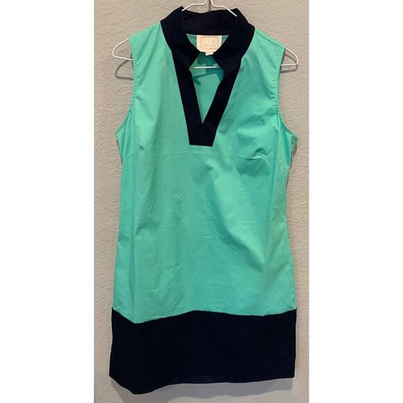 SAIL TO SABLE COLLECTION COLOR BLOCK SHIFT DRESS Size Medium - Picture 4 of 7